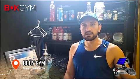 Portada del vídeo en pantalla