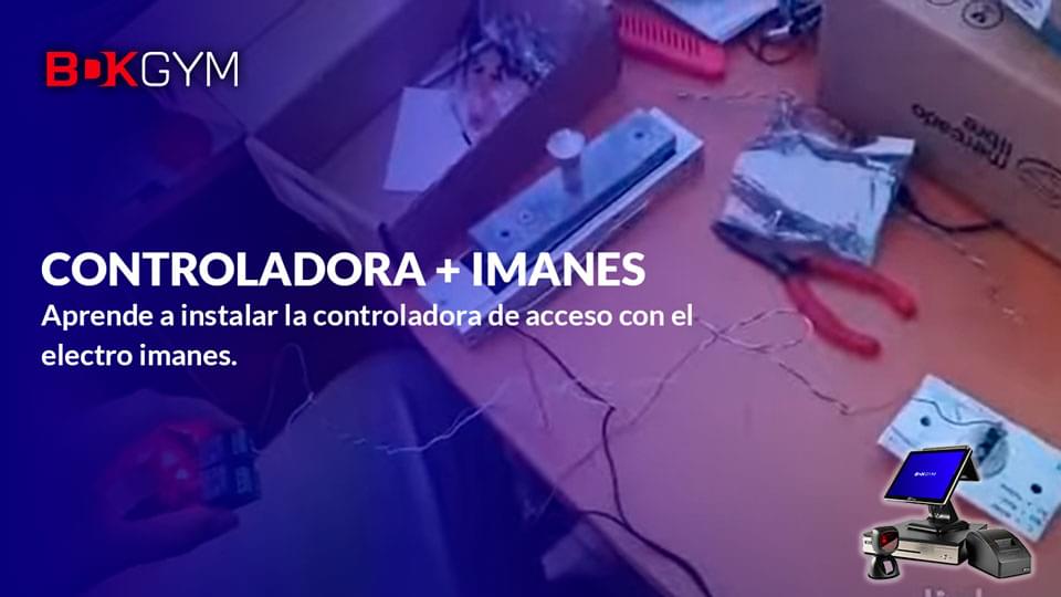 Controladora de acceso con electroimanes